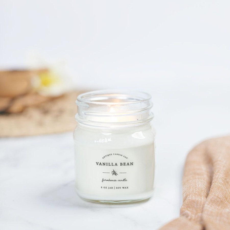 Candles Antique Candle Co | Vanilla Bean 8 Oz Candle