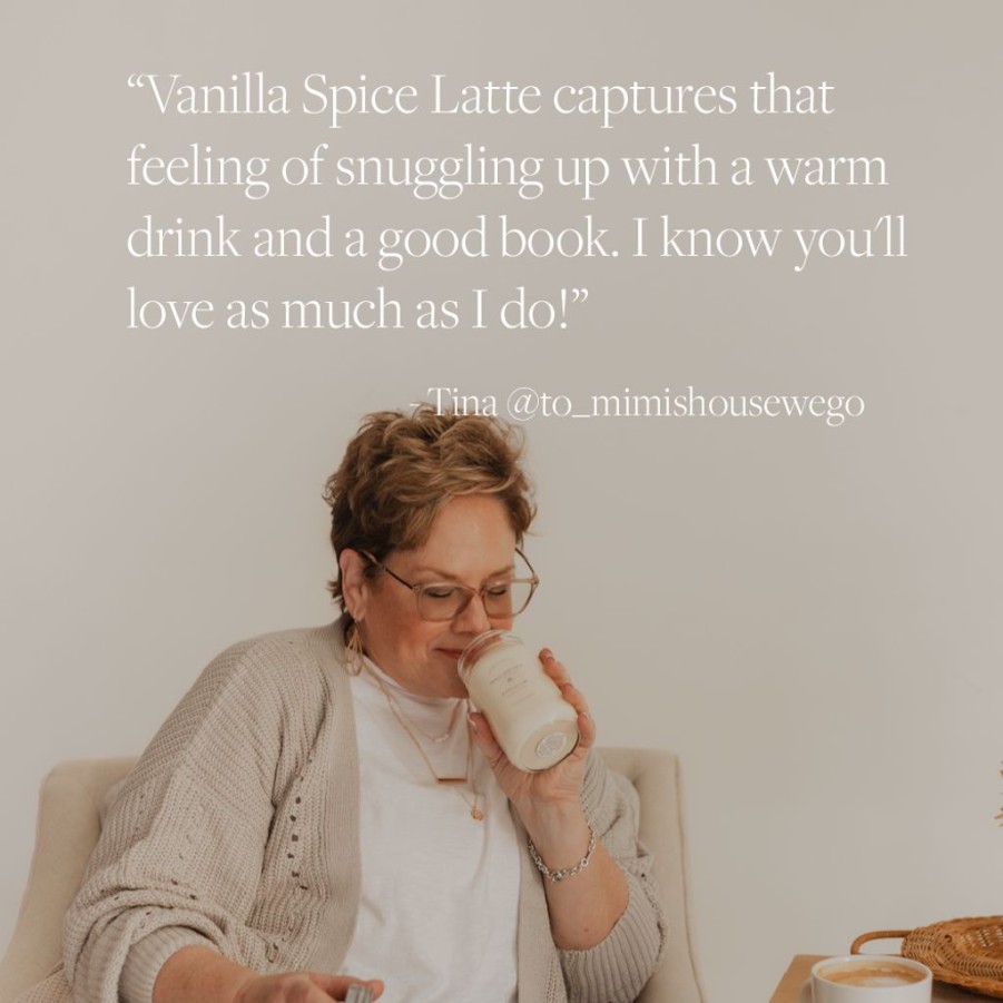 Candles Antique Candle Co | Vanilla Spice Latte By To Mimi'S House We Go Bundle