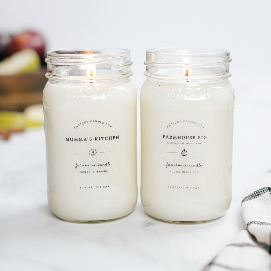 Candles Antique Candle Co | Farmhouse Fig By Modern Farmhouse Family & Momma'S Kitchen Bundle