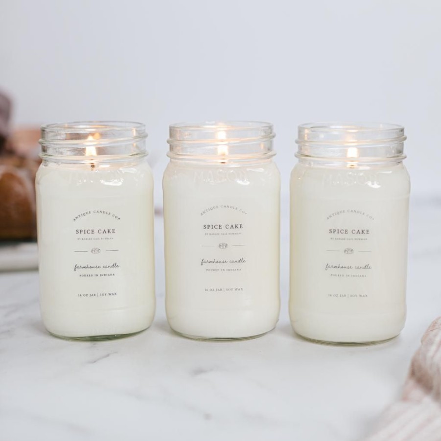 Candles Antique Candle Co | Spice Cake By Karlee Gail Bowman Bundle Of Three