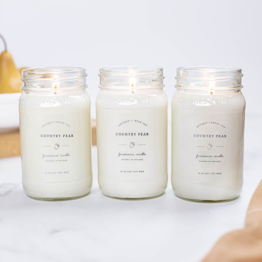 Candles Antique Candle Co | Country Pear Bundle Of Three