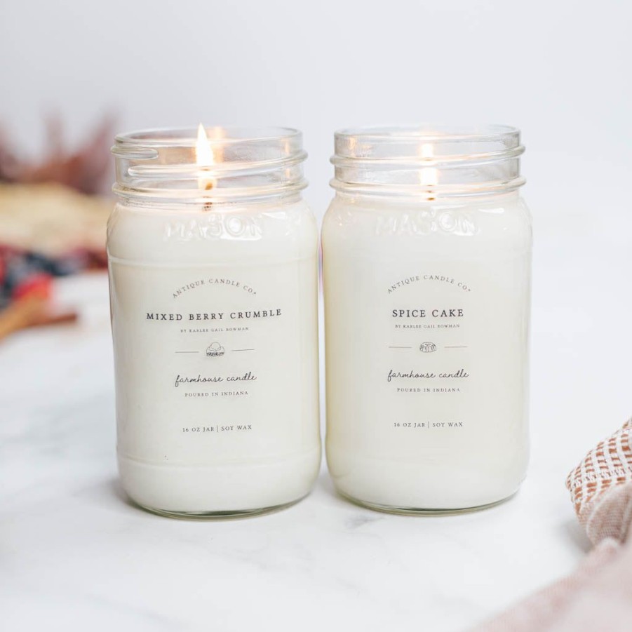 Candles Antique Candle Co | Spice Cake & Mixed Berry Crumble By Karlee Gail Bowman Bundle