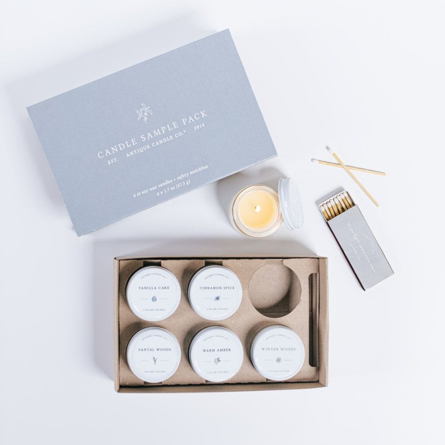 Candles Antique Candle Co | Cozy Winter Sample Pack