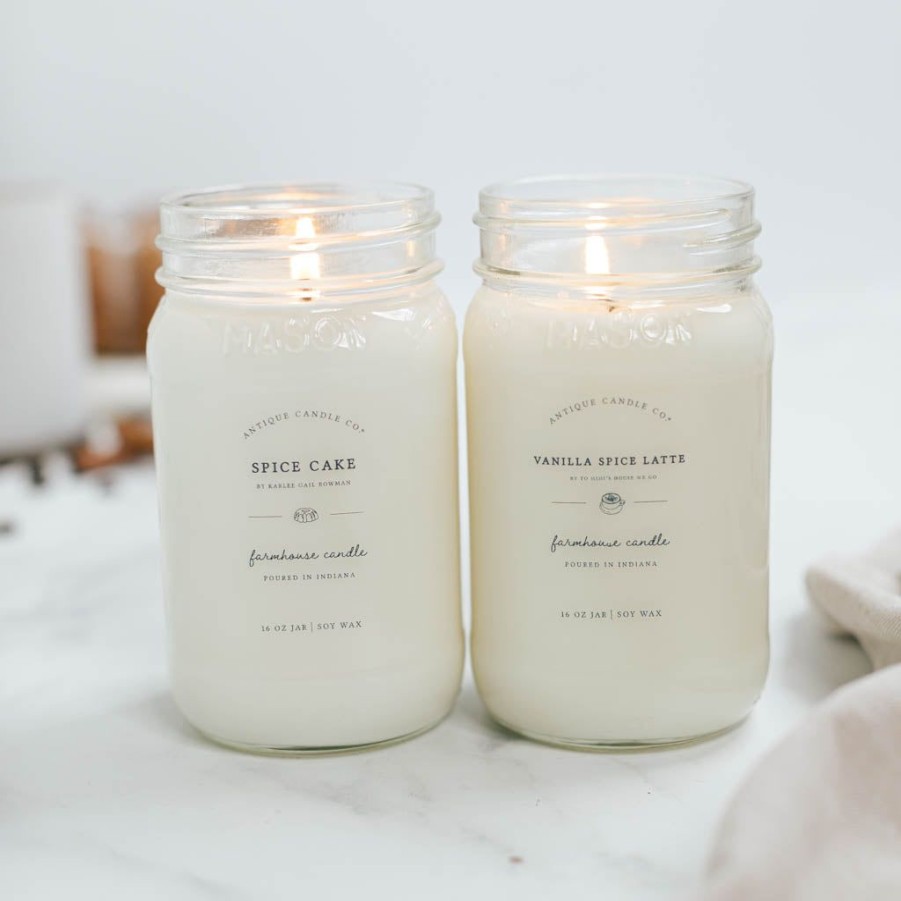 Candles Antique Candle Co | Spice Cake & Vanilla Spice Latte Bundle