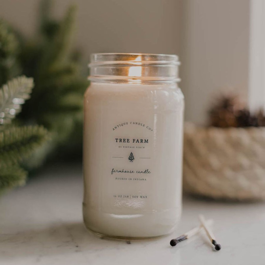 Candles Antique Candle Co | Tree Farm 16 Oz Candle