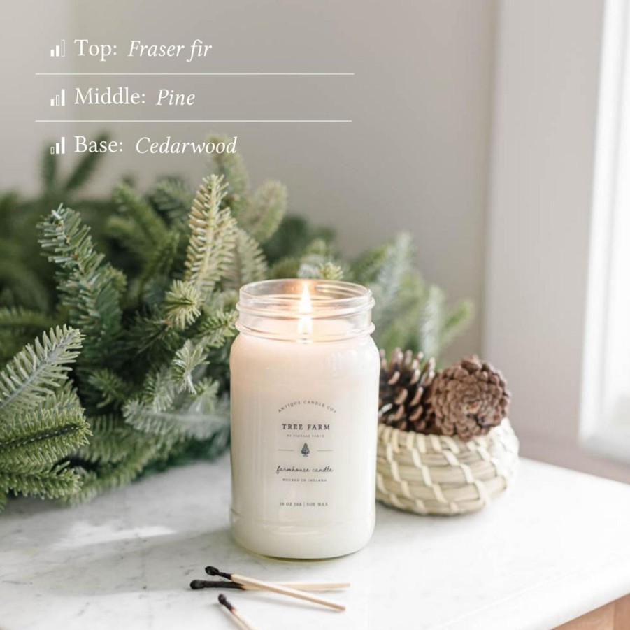 Candles Antique Candle Co | Tree Farm 16 Oz Candle