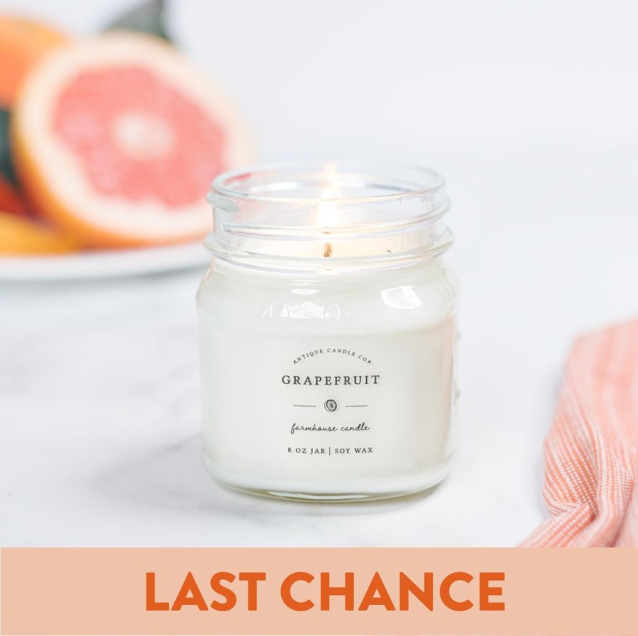 Candles Antique Candle Co | Grapefruit 8 Oz Candle