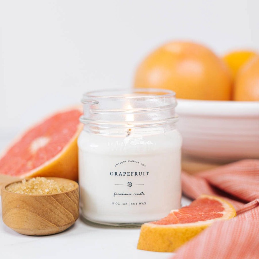 Candles Antique Candle Co | Grapefruit 8 Oz Candle