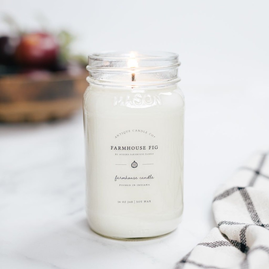 Candles Antique Candle Co | Farmhouse Fig By Modern Farmhouse Family 16 Oz Candle