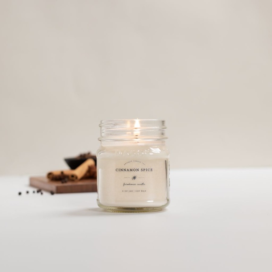 Candles Antique Candle Co | Cinnamon Spice 8 Oz Candle