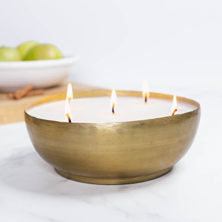 Candles Antique Candle Co | Momma'S Kitchen Brass Candle