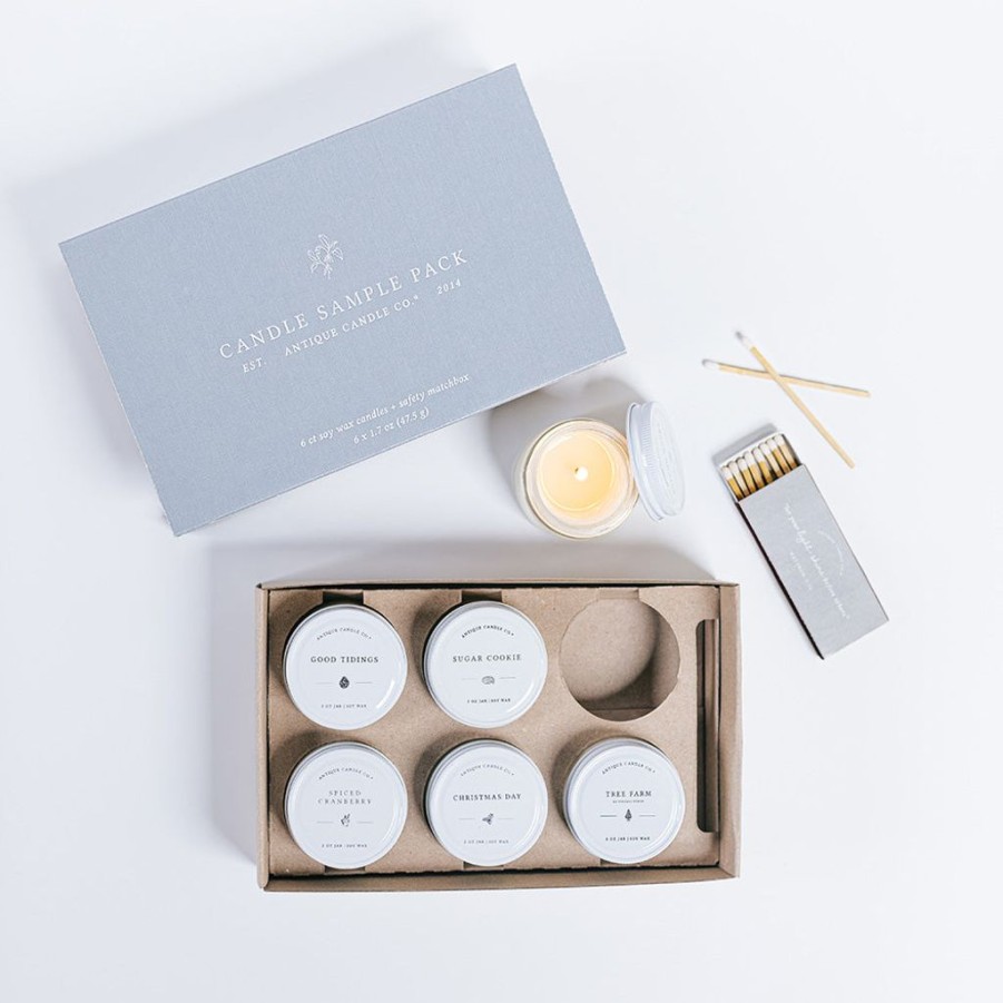 Candles Antique Candle Co | Merry Christmas Sample Pack