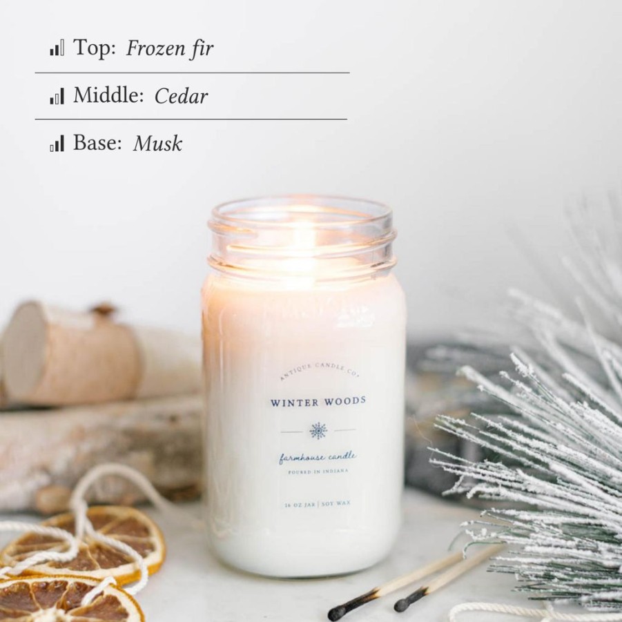 Candles Antique Candle Co | Winter Woods Bundle