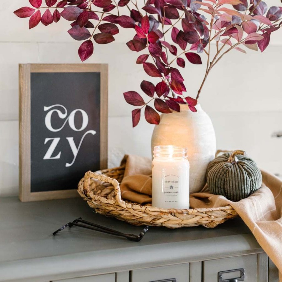 Accessories Antique Candle Co | Cozy Sign & Candle Bundle