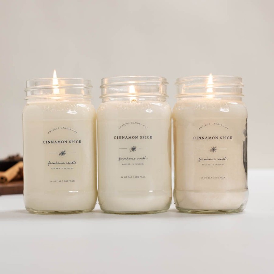 Candles Antique Candle Co | Cinnamon Spice Bundle Of Three